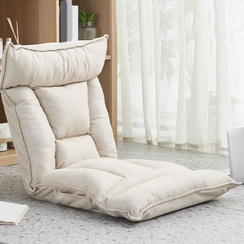 Modern 22.83"Wide*22.83"Deep*23.62" Linen Parsons Chair with Biscuit Back