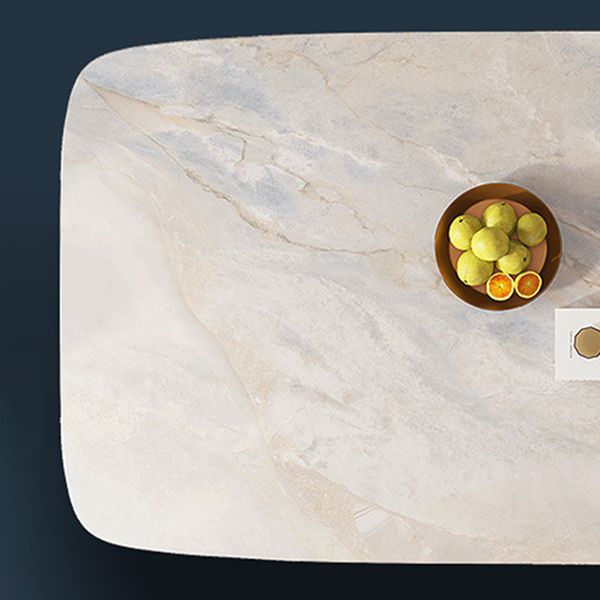 1/2/4/5/7/9 Pieces Rectangle Dining Set Luxurious Sintered Stone Top Dining Table Set