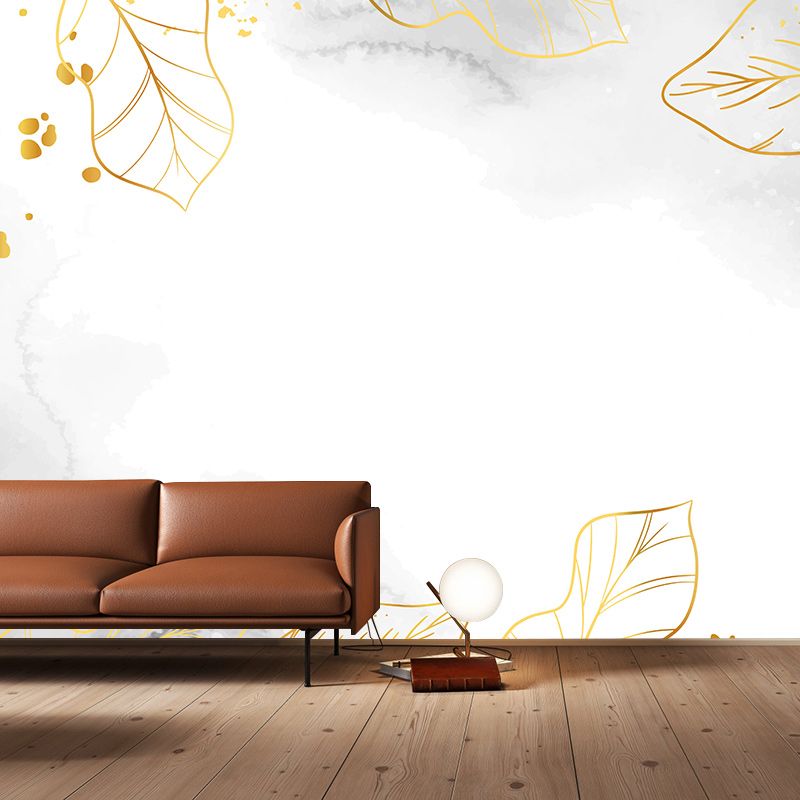 Minimalism Wallpaper Mildew Resistant Sleeping Room Wall Mural