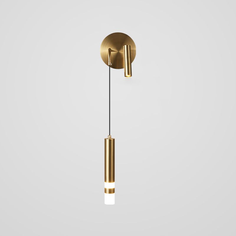 Multi Light Linear Wall Sconce Modern Style Metal Wall Lighting for Living Room