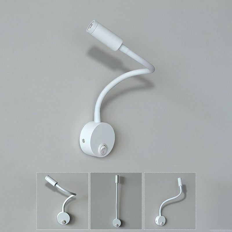 Metal Wall Light Modern Style 1 Light Wall Sconce for Bedroom