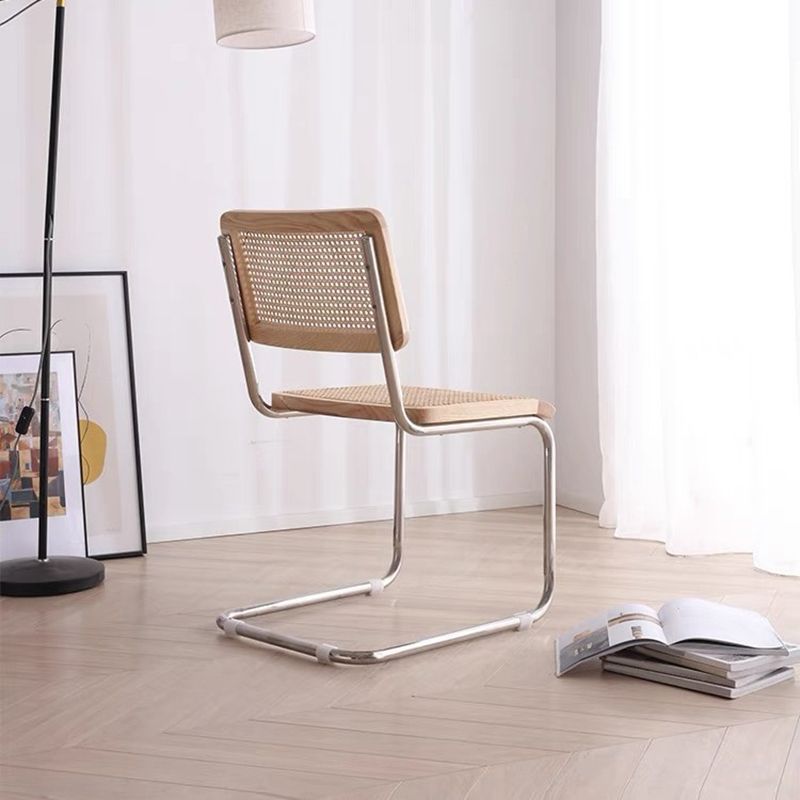 Contemporary Side Chair Open Back Dining Room Chair for Kitchen