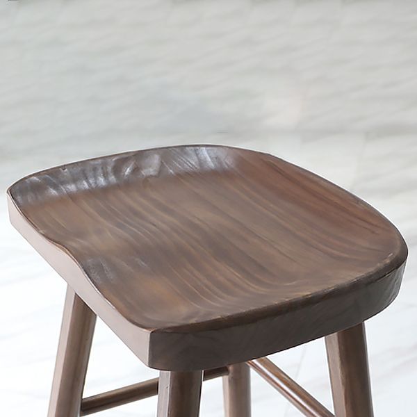 Rectangle Bar Table Set 1/2/4/5 Pcs Solid Wood Counter Height Dining Bar Table and Stools