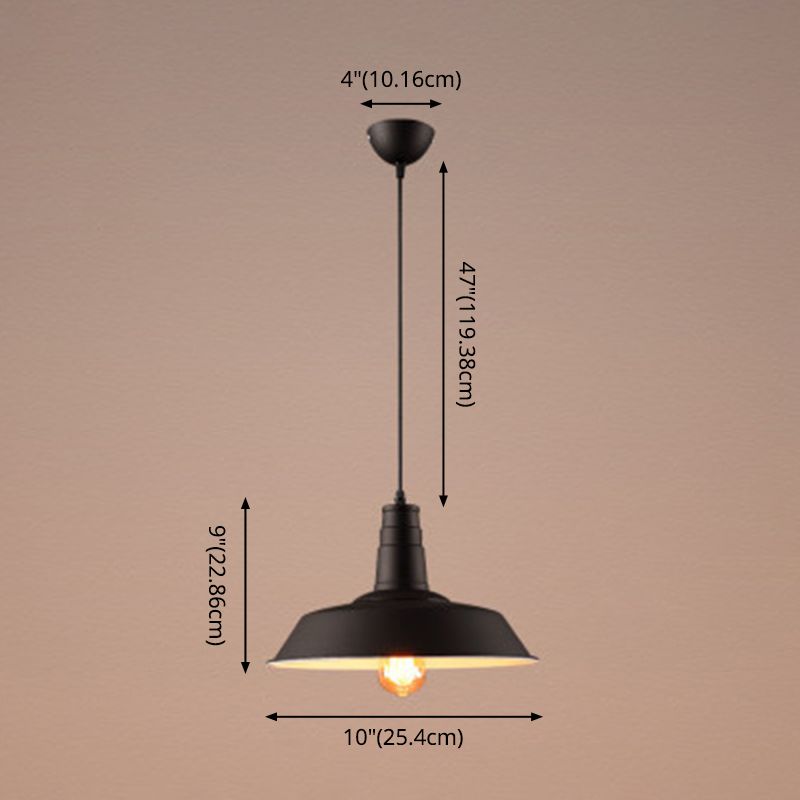 Hanger verlichting industriële stijl schaduw metalen hanglamp voor coffeeshop voor coffeeshop