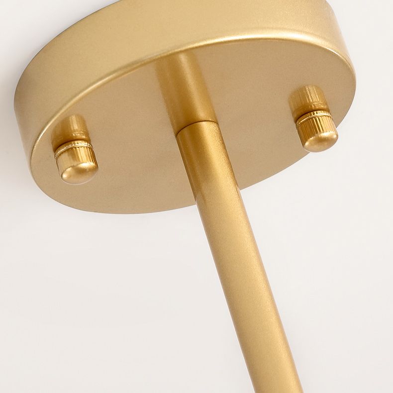 Postmoderne Chandelier Gol Suspension Pendentif Light pour le salon chambre à manger chambre