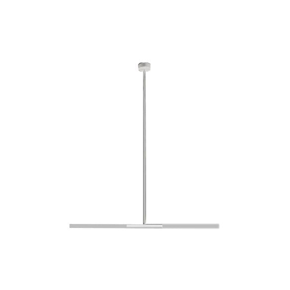 Lampadario tubolare acrilico moderno moderno 2/4/6 luci in bianco/nero/oro a soffitto in luce calda/bianca