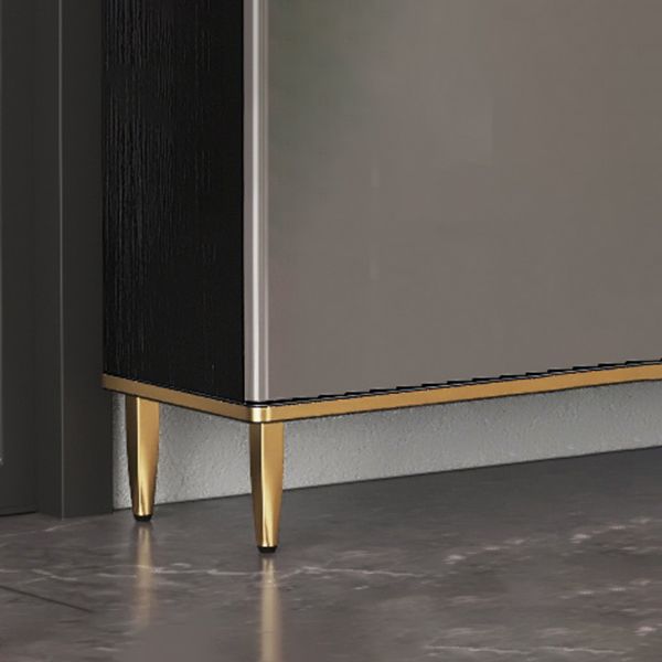 Wood Dining Room Sideboard Cabinet Glam Credenza with Drawers and Storage