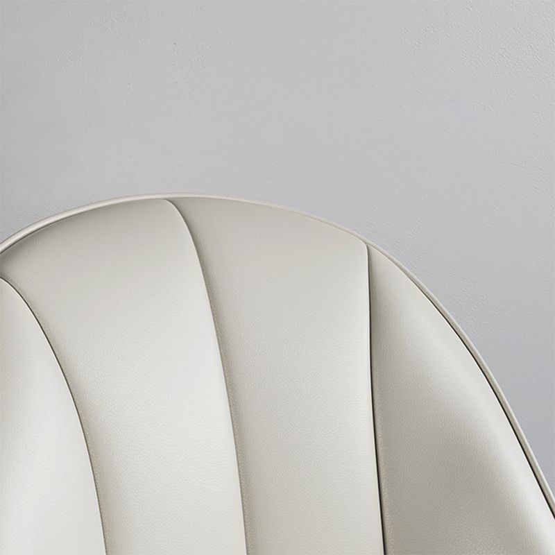 Modern Style Side Chair Leather Parsons Dining Chair for Dining Room