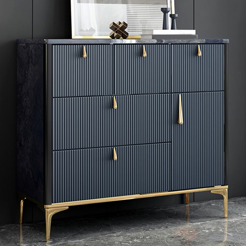 15.21-inch W Classic Glam Storage Chest Manufactured Wood Dresser