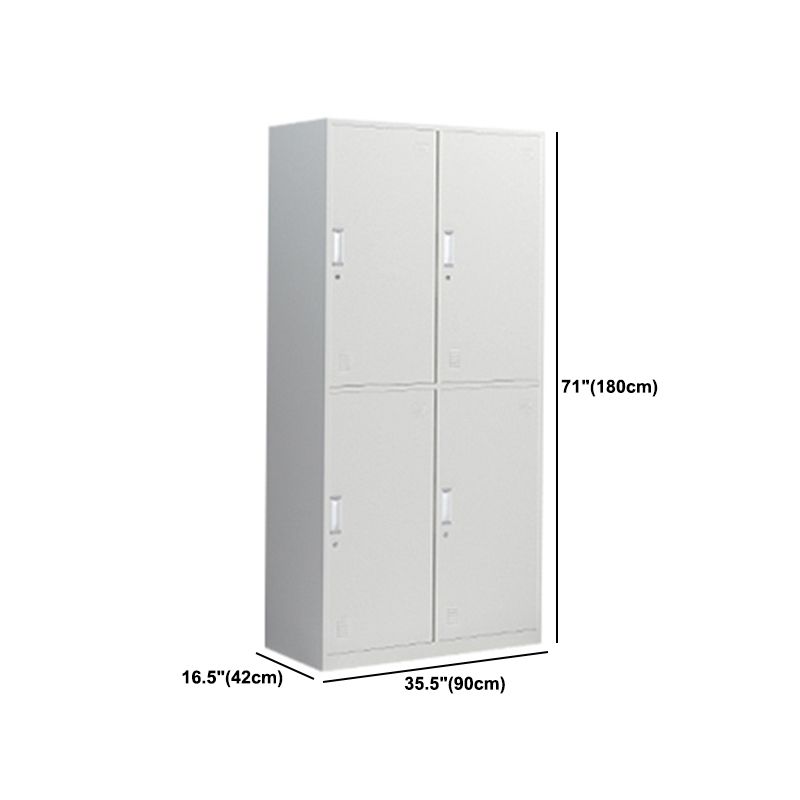 Contemporary Hinged Wardrobe Closet Steel Wardrobe Cabinet for Home