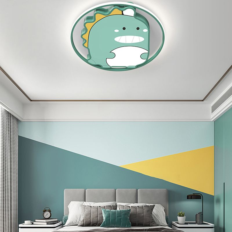 Plafoniere a LED con animali adorabili. Apparecchio di illuminazione per camera da letto per bambini in stile moderno