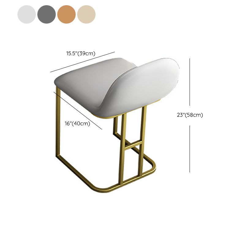 Glam Vanity Table with 4 Drawers and Golden Base and Stone Top