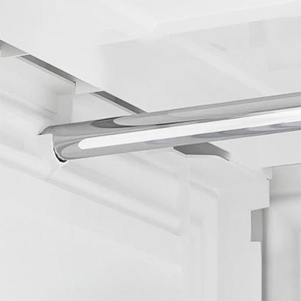 White Plastic Family Wardrobe 2 Doors Wardrobe Cabinet for Home