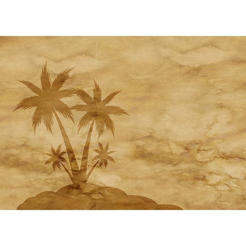 Modern Style Wall Mural Wallpaper Plant Illustration Bedroom Wall Mural