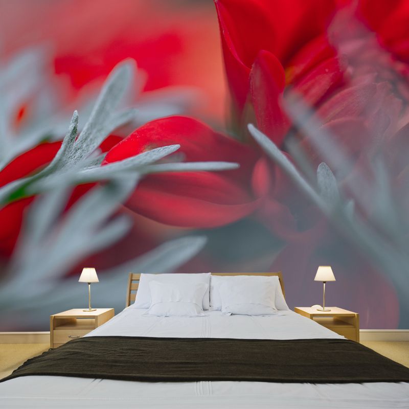 Illustration Mildew Resistant Mural Wallpaper Abstract Style Indoor Wall Mural