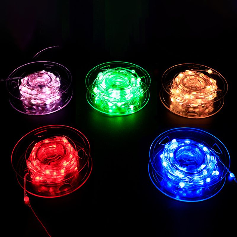 Modern Symphony LED Silver Wire Global Rope Light for Christmas Tree Decorate