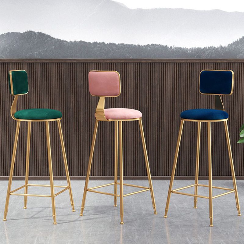 Nordic Metal Bar-stool Round Counter Bar Stool for Kitchen Bar