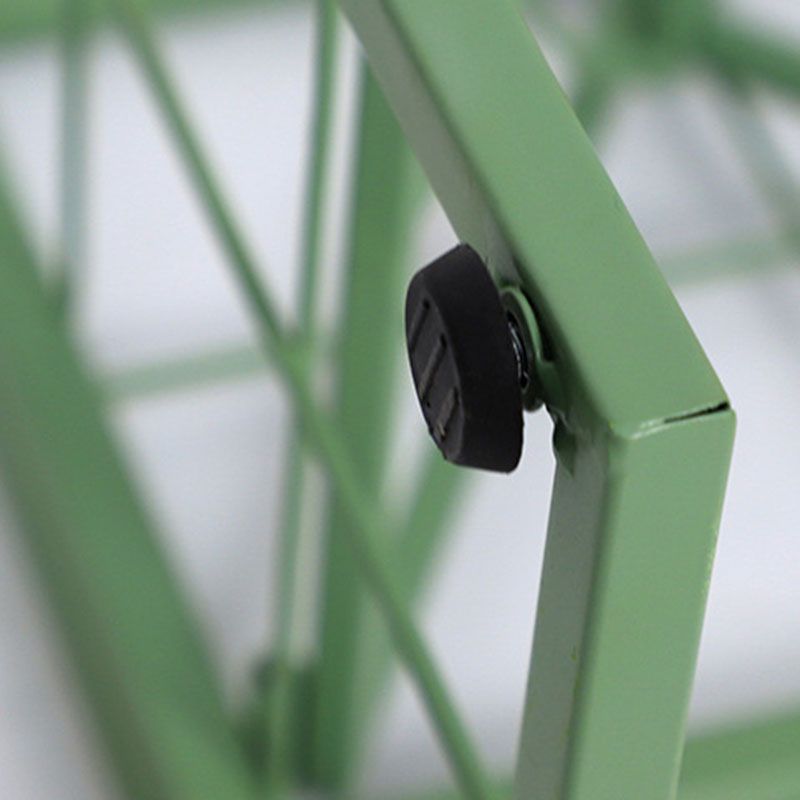 Modern Metal Bookcase Geometric Closed Back Bookshelf in Burnish