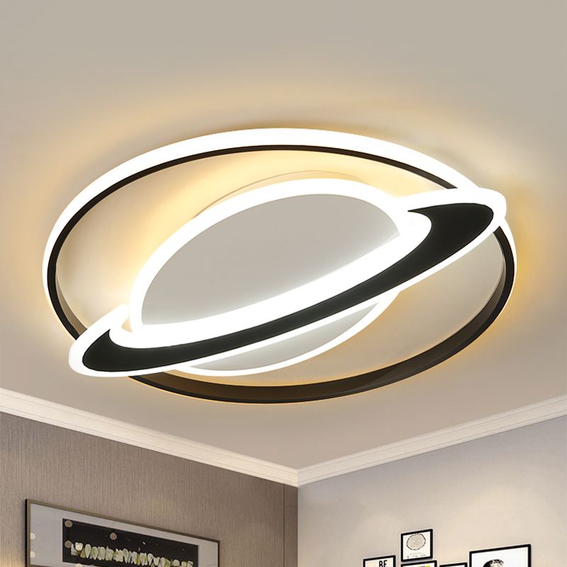 Moderne hedendaagse planeet plafondlamp acryl inbouw plafondarmatuur voor slaapkamer