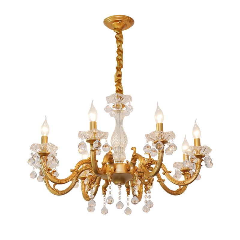 Traditional Unique Chandelier Lights Crystal Chandelier Lighting Fixtures