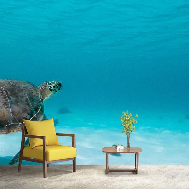 Undersea Photography Mural Decorative Eco-friendly for Decoration