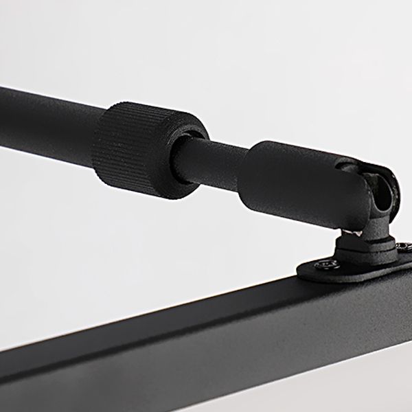 Modern Minimalist Linear Wall Lamp Adjustable Acrylic Wall Light Fixture for Bathroom