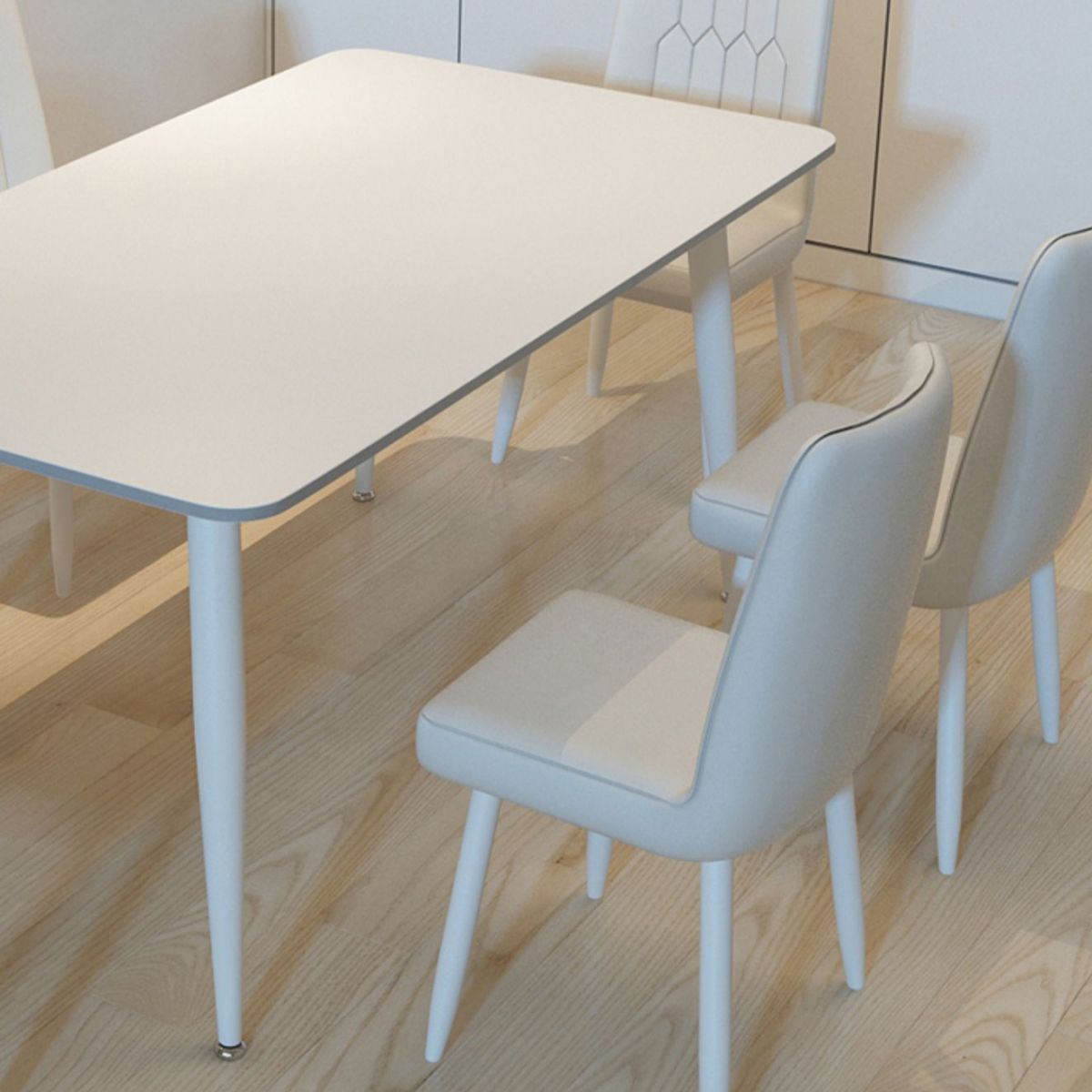 4 Legs Dinner Room Kitchen Table Rectangle Dining Room Table