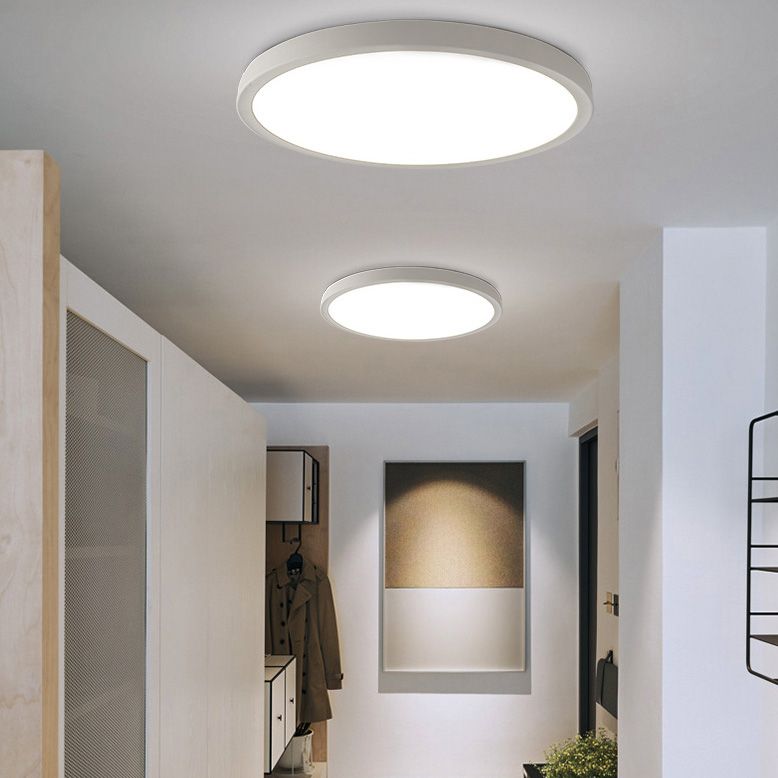 Fixation du plafond Fixation Lumière moderne Mont Ceiling Light avec Shade Acrylique