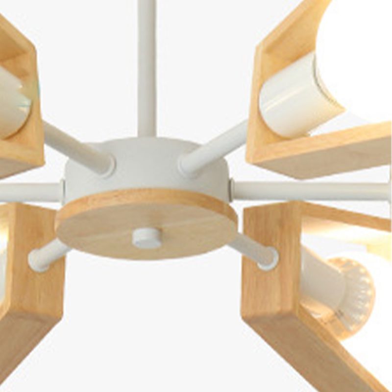 Living Room Japanese Style Chandelier Lighting Fixture Modern Chandelier Pendant Light