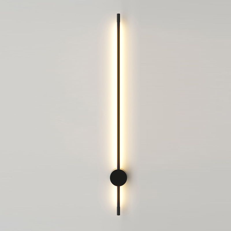 Moderner minimalistischer Stil Linear Wandmontierte Lichter Metall Wandleuchten für Wohnzimmer