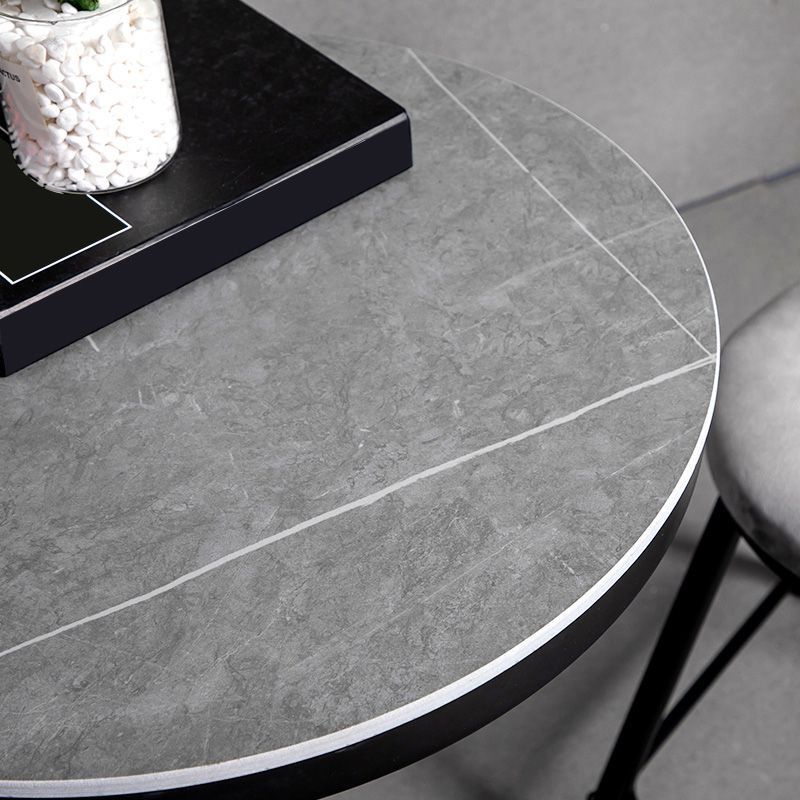 1/3 Pieces Counter Height Pub Set Modern Round Table and Stool Set