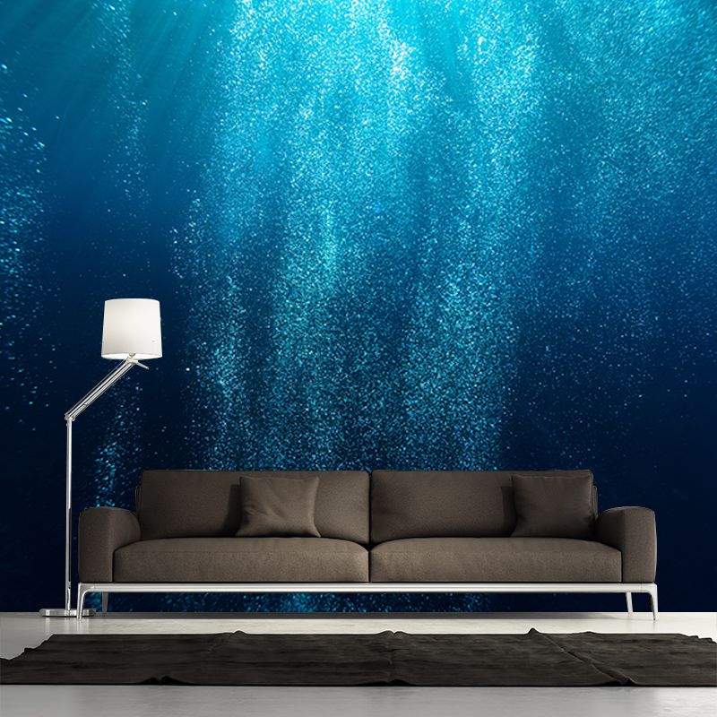 Modern Style Wall Mural Wallpaper Underwater World Bedroom Wall Mural