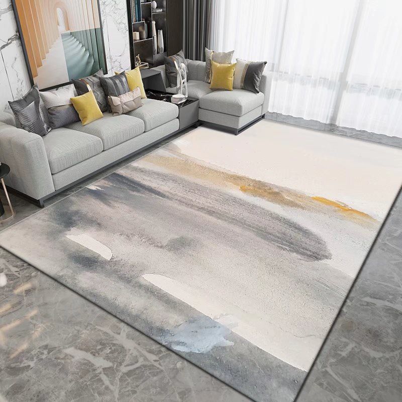 Eenvoud Area tapijt trendy polyester abstract patroon binnen tapijt niet-slip tapijt voor woonkamer
