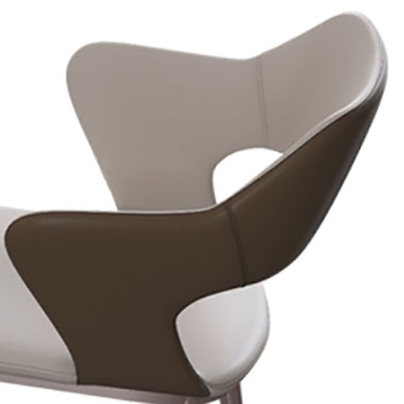 1/2/5/6/7 Pieces Dining Set Modern Sintered Stone Dining Table set with Leather Chairs