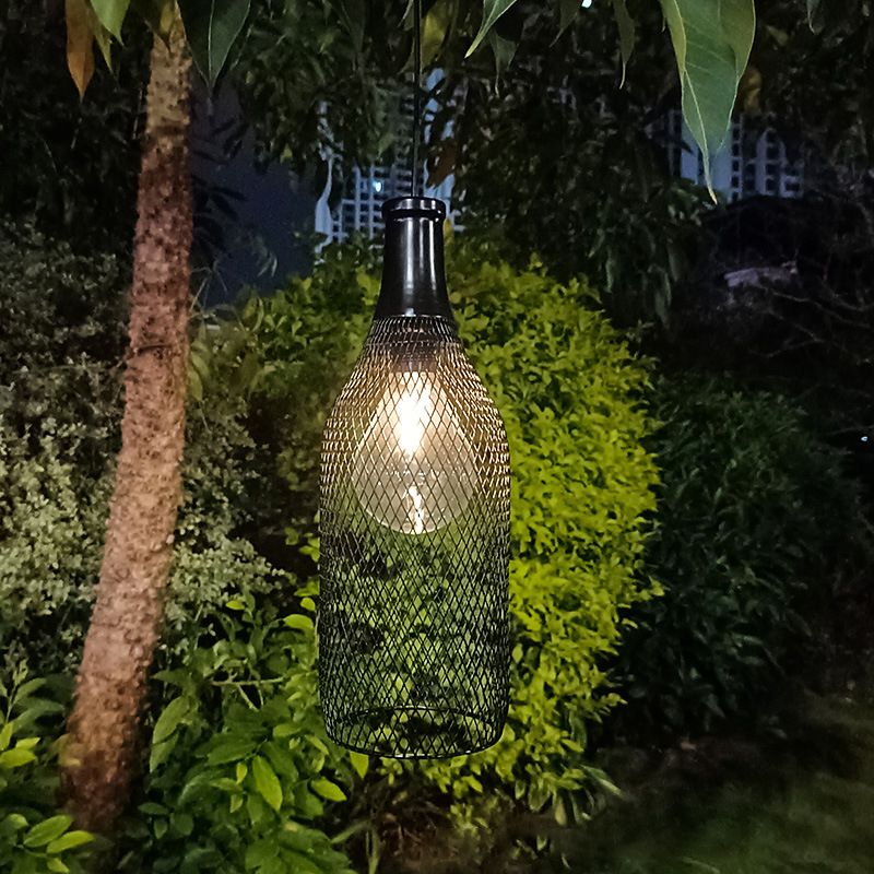 INDUSTRIAL Black Light Light Solar Bottle Outdoor Magh Appedisci Luce