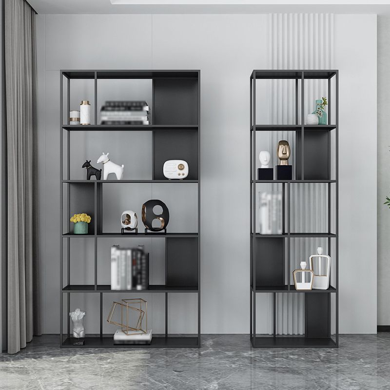 Modern Style 4-shelf Bookshelf Open Shelf Bookcase for Home Office
