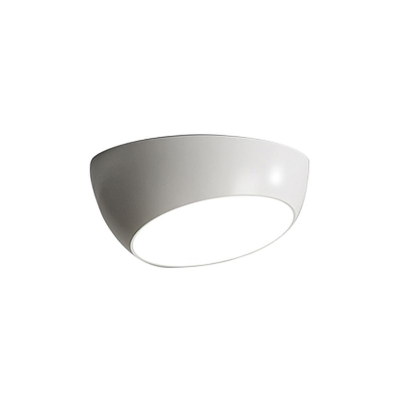 Plafonnier en forme de géométrie de style moderne, plafonnier à 1 lumière en métal