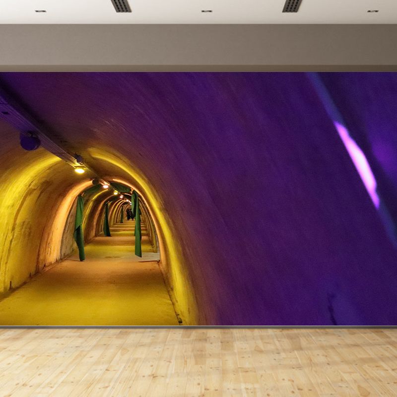 Eco-friendly Spatial Extension Mural Mildew Resistant Wallpaper for Decoration