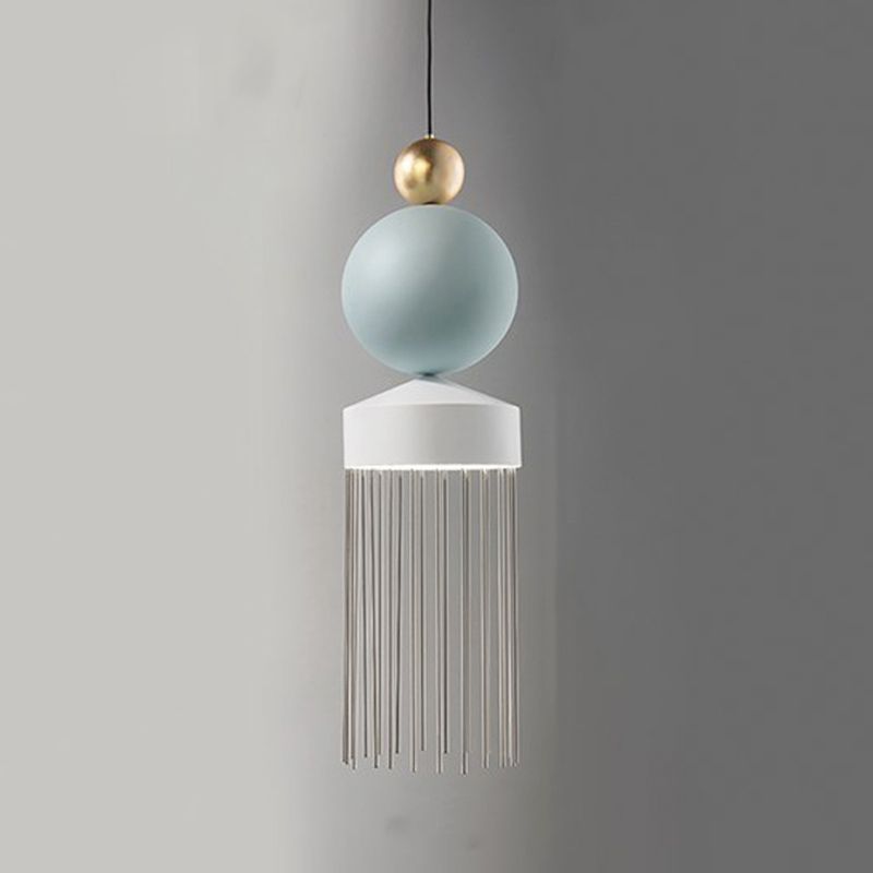 1 éclairage de suspension géométrique légère