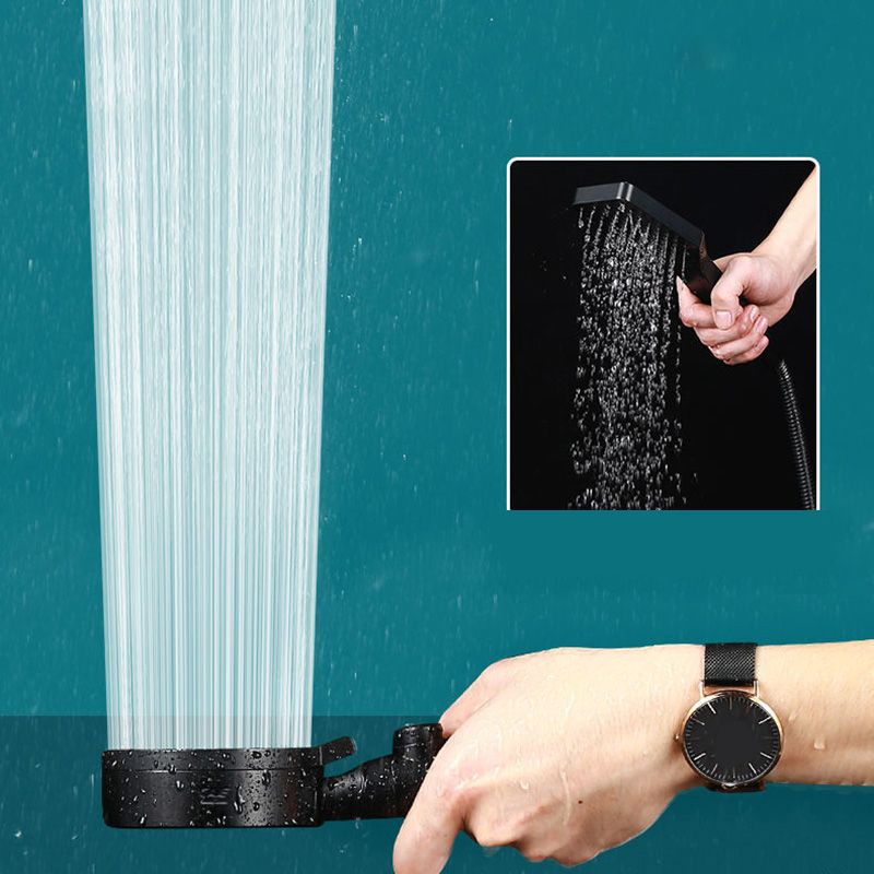 Plastic Shower Head Modern Bathroom Shower Head with Adjustable Spray Pattern