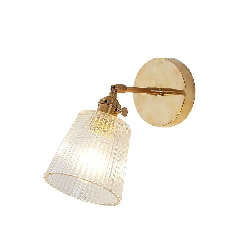 1 Living Ottone in ottone industriale in ottone industriale con vetro.