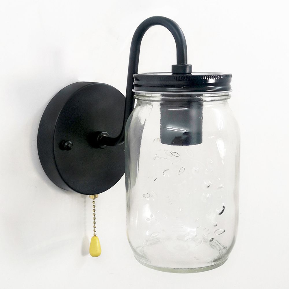 Industrial Wall Light Fixture Glass Shade Light Sconce Lighting Fixture Fixture