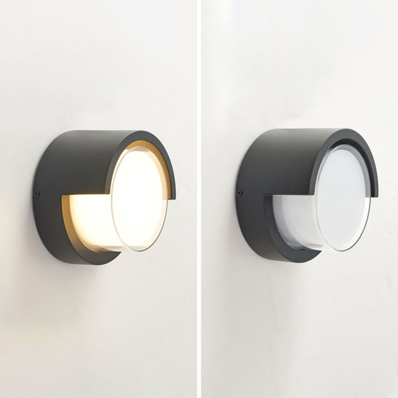 Geometrische Wandbeleuchtung in modernem Acryl 1 leichte LED -Wandlampe im modernen Stil