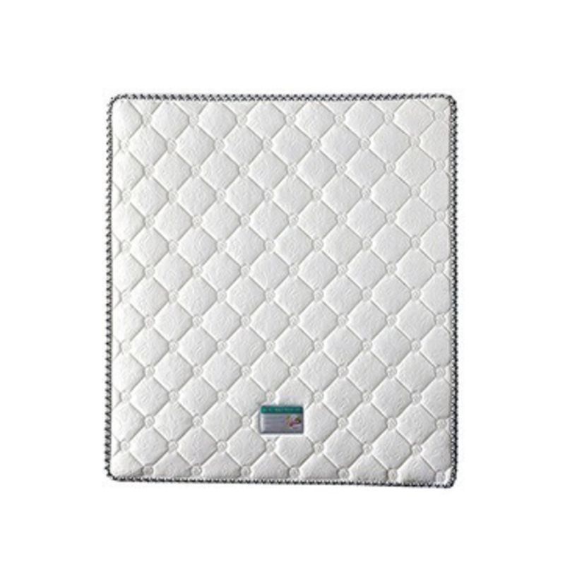 Glam Solid Color with Headboard Rectangular Panel Standard Bed