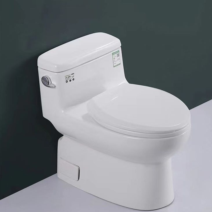 Porcelain Siphon Jet Toilet Floor Mounted One Piece Toilet Urine Toilet