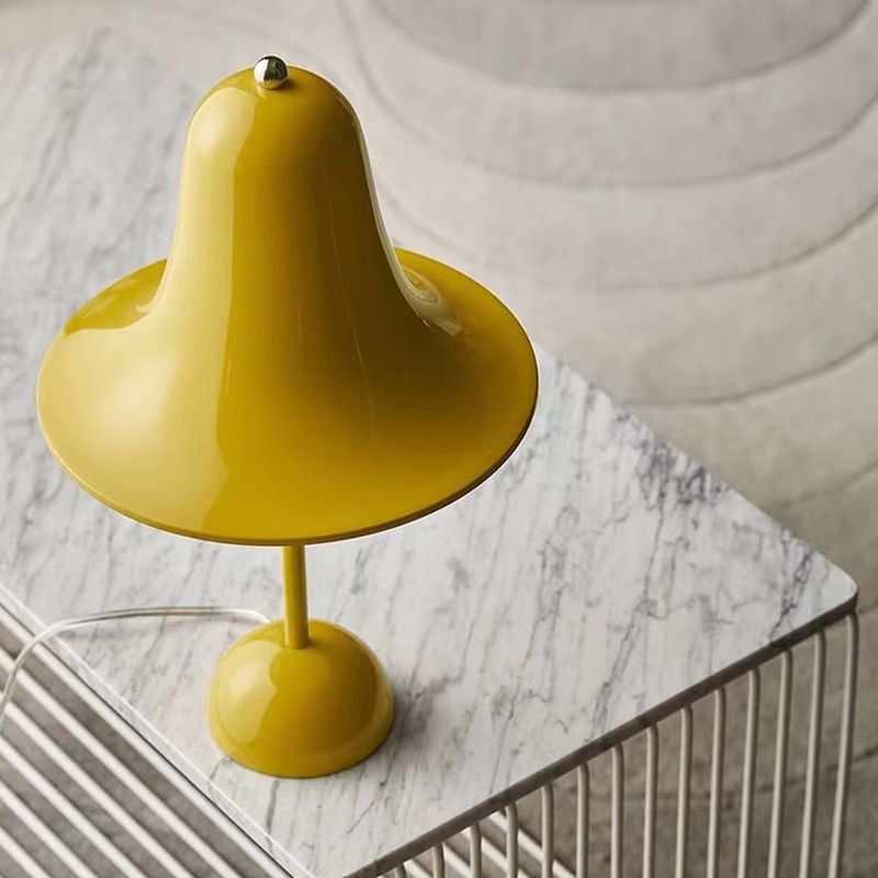 Macaron Simple Table Lamp LED Desk Light with Iron Shade for Living Room