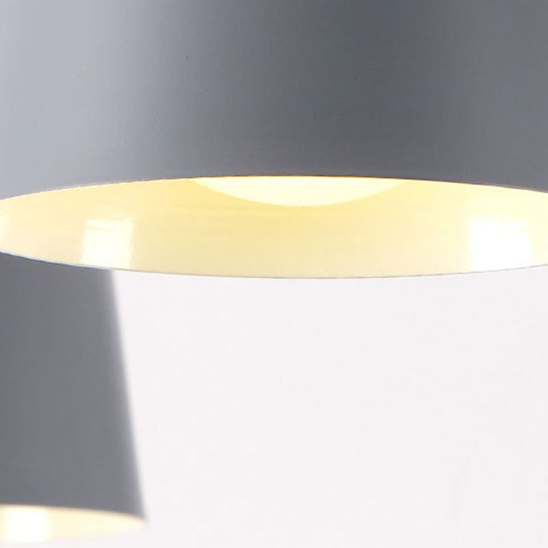 Nordic Multi Head Macron Chandelier Metal Chandelier Lighting Fixtures for Bedroom