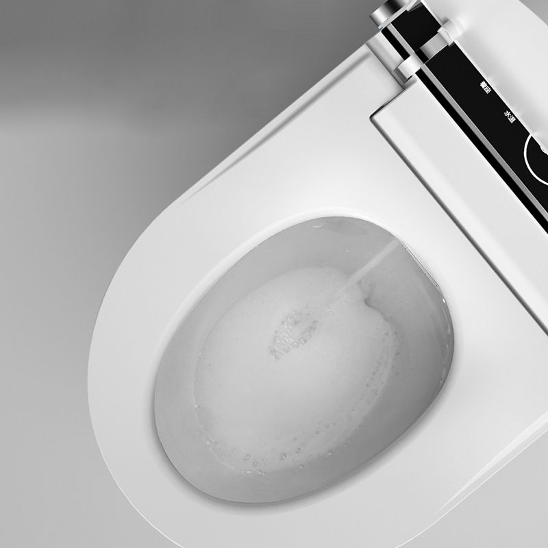 Contemporary Wall Hung Toilet Slow Close Seat Included Urine Toilet for Washroom