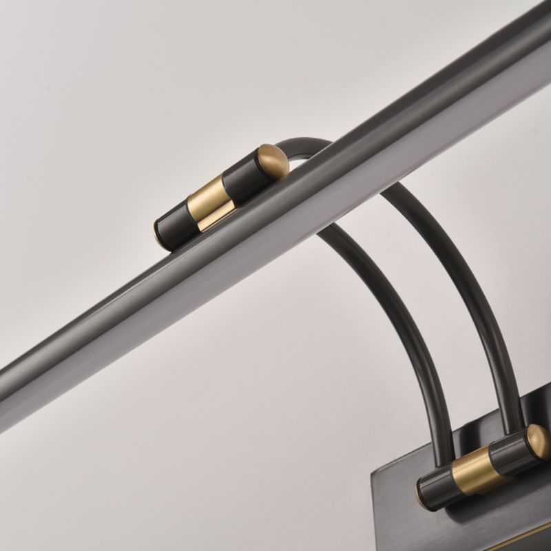 Lampe murale à LED créative moderne Copper linéaire Lumière murale extensible avec une teinte acrylique