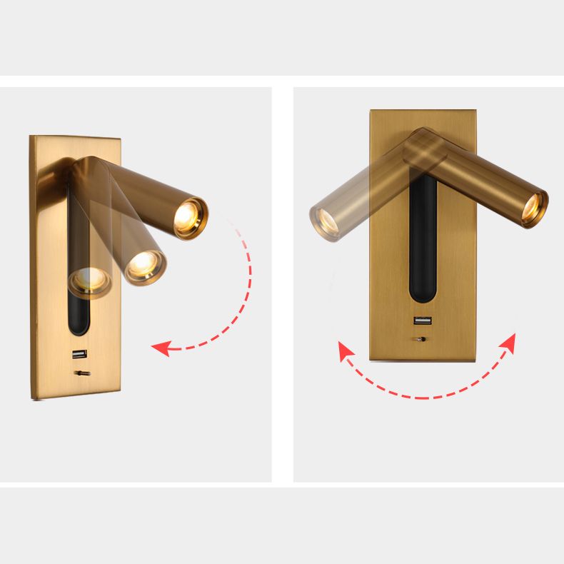 Modern Style Wall Light Creative LED Bedside Reading Lamp for Hotel Bedroom Coffee Shop